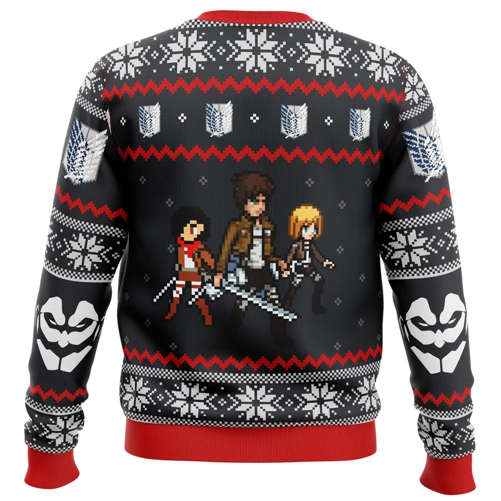 35631 men sweatshirt back 3 - Attack On Titan EU Store