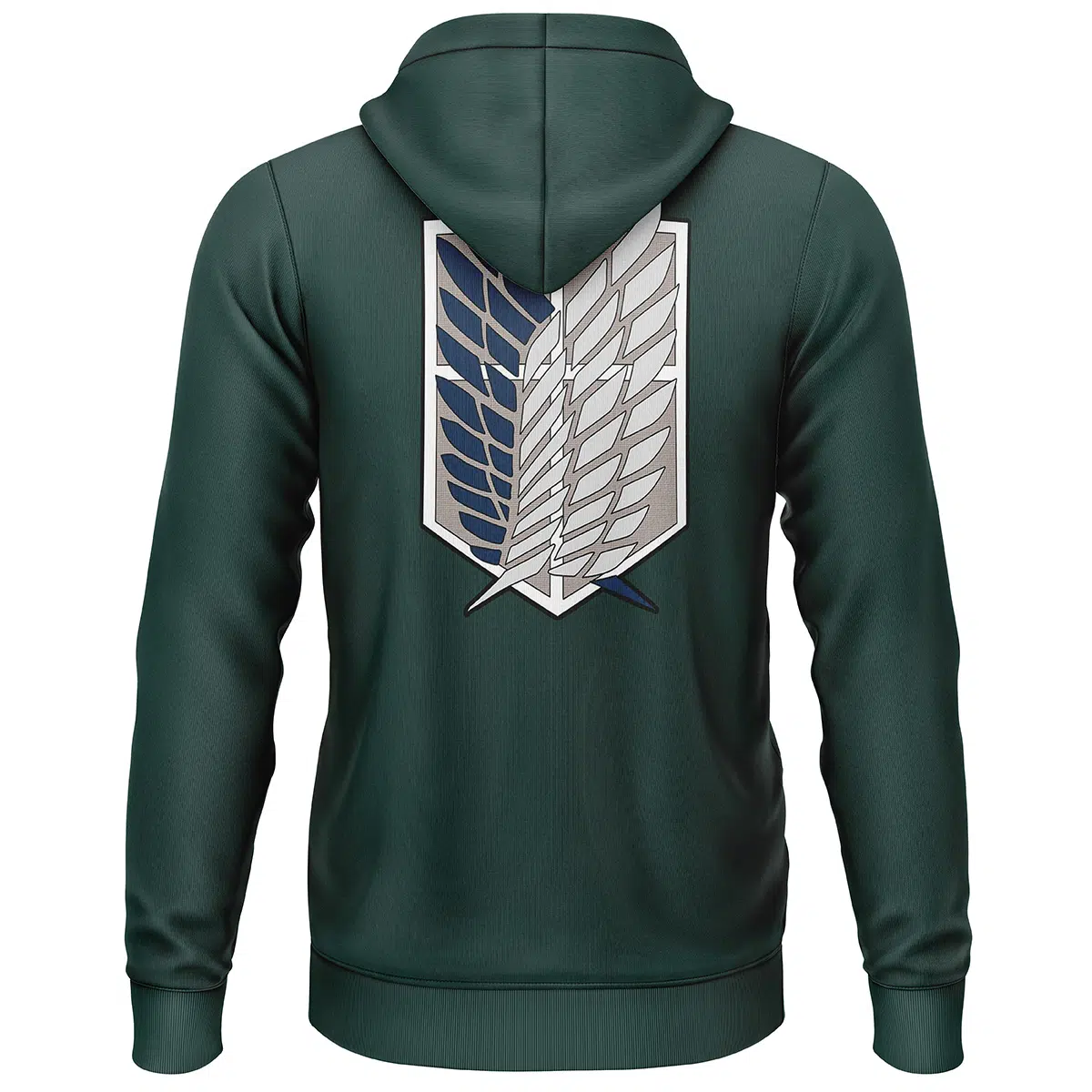 Scouting Regiment Attack on Titan Lightweight Hoodie BACK mockup - Attack On Titan EU Store