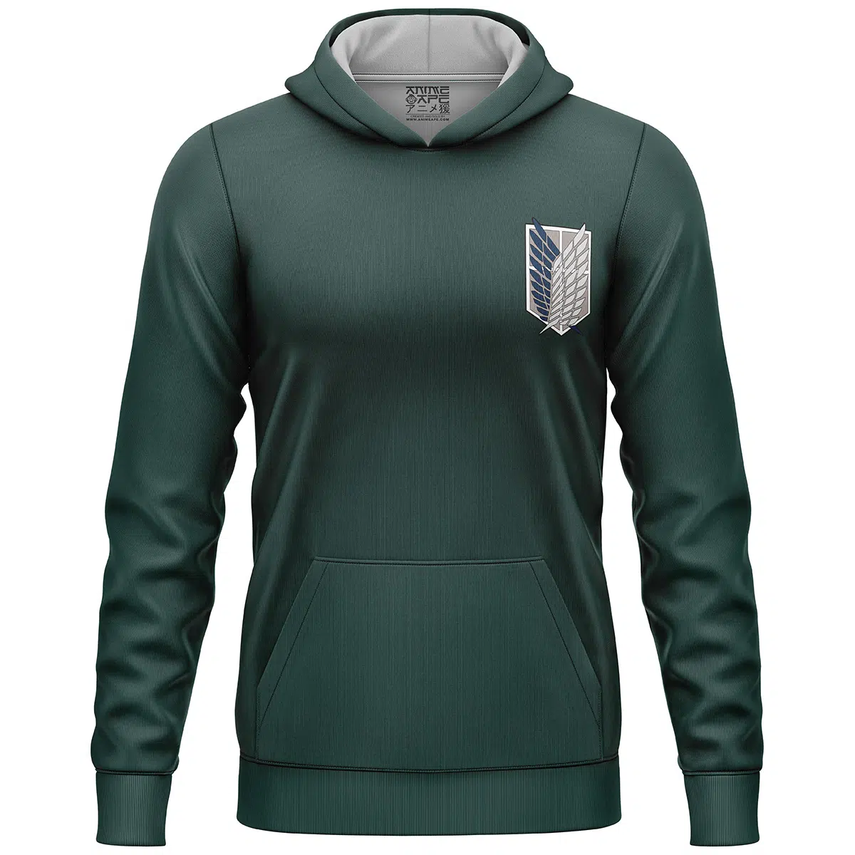 Scouting Regiment Attack on Titan Lightweight Hoodie FRONT mockup - Attack On Titan EU Store