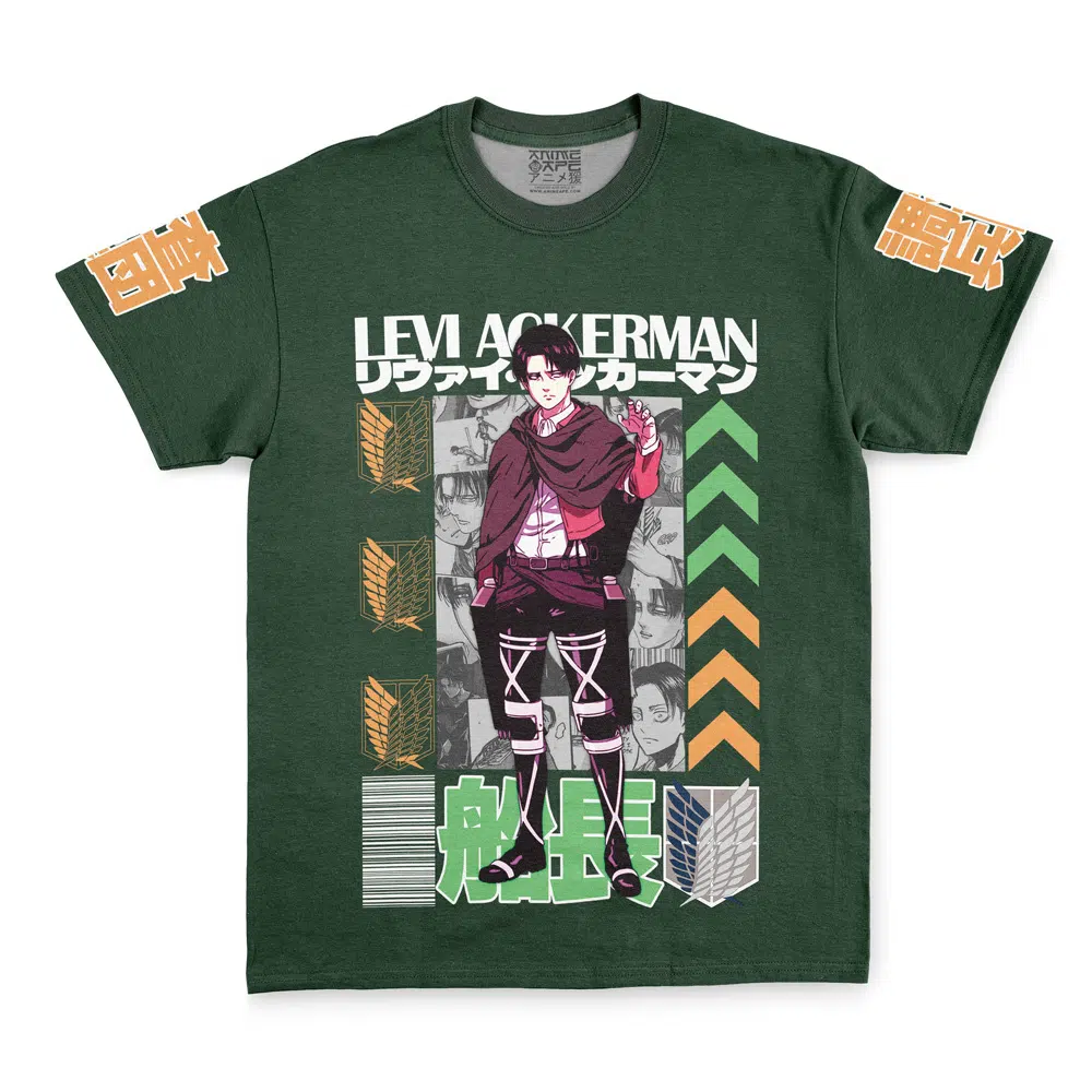 levi shirt front - Attack On Titan EU Store