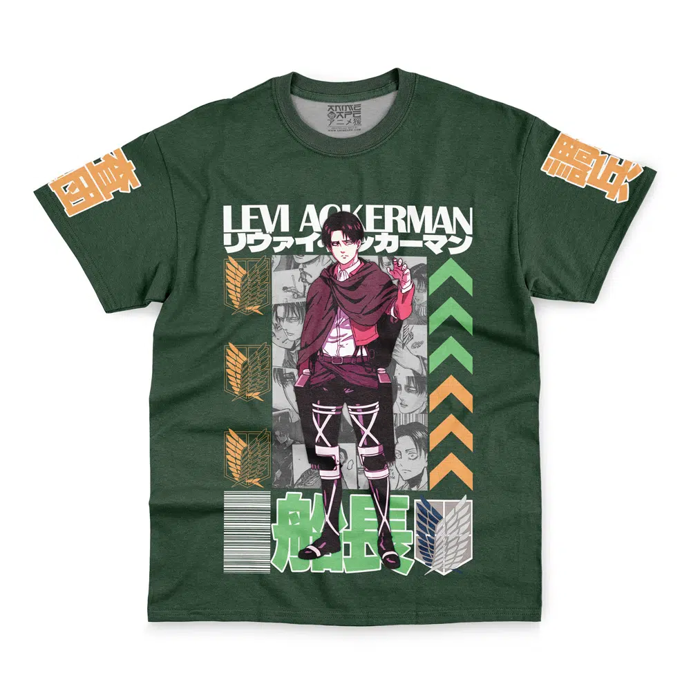 levi shirt wrinkly - Attack On Titan EU Store